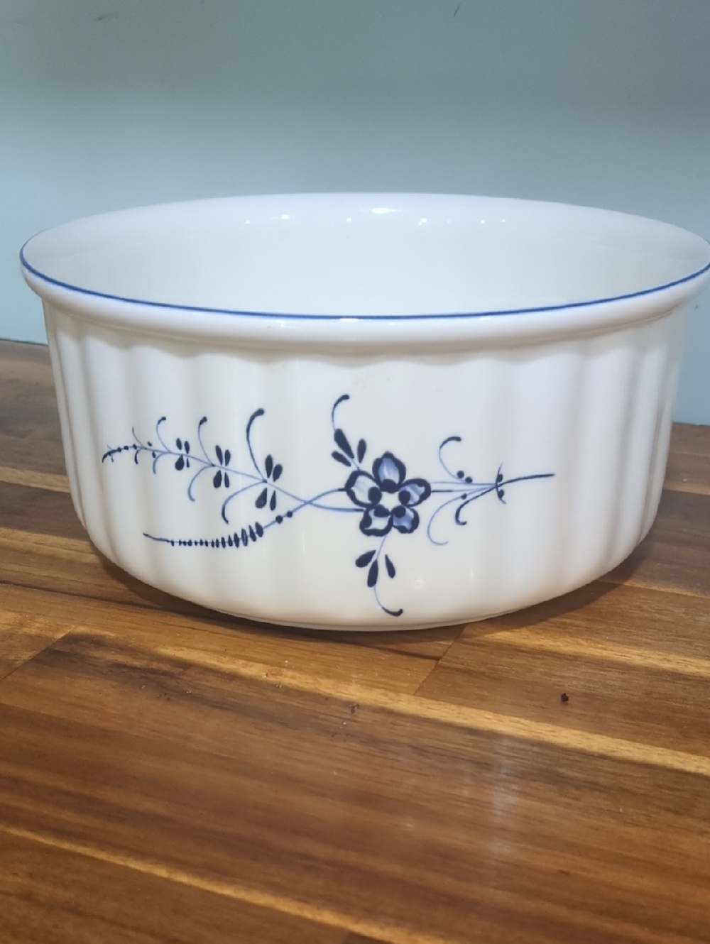 Villeroy & Boch Vieux Luxembourg souffle dish,  Old Luxembourg Pattern